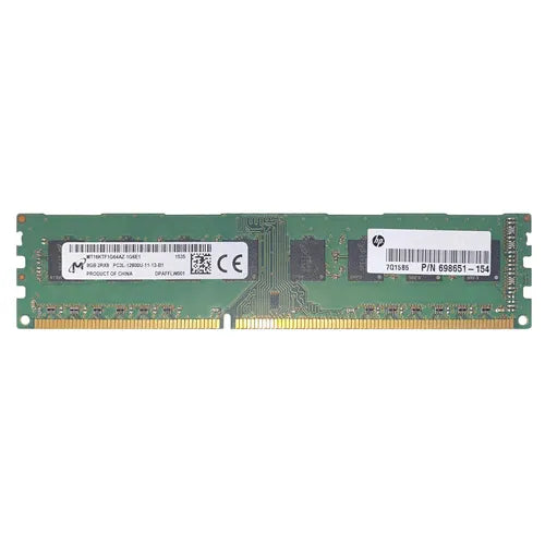 MT16KTF1G64AZ-1G6E1 Micron 8GB DDR3-1600MHz PC3-12800 Non-ECC Unbuffered UDIMM CL11 2Rx8 1.35V 240-Pin Memory Module