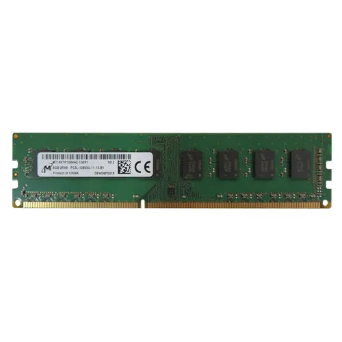 MT16KTF1G64AZ-1G6P1 Micron 8GB DDR3-1600MHz PC3-12800 Non-ECC Unbuffered UDIMM CL11 2Rx8 1.35V 240-Pin Memory Module
