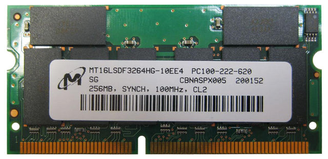 3DDLA14638205 3D Memory 256MB PC100 100MHz 144-Pin SoDimm Memory Module for Inspiron 5000 P/N (compatible with A14638205, KTA-IMAC/256, KTA-PB100/256, KTA-PBG3S/256, KTD-INSP7500/256)