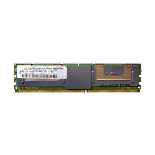 MT18GTF25672FDY-667E2D6 - Micron 2GB DDR2-667MHz ECC Fully Buffered CL5 240-Pin DIMM 1.8V 2R Memory Module