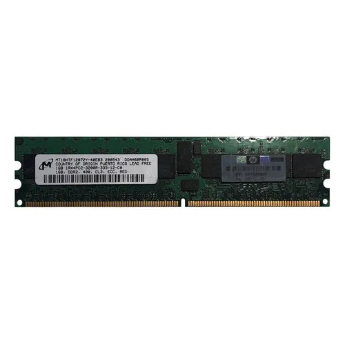 MT18HTF12872Y-40EB3 Micron 1GB DDR2-400MHz PC2-3200 ECC Registered RDIMM CL3 1Rx4 1.8V 240-Pin Memory Module