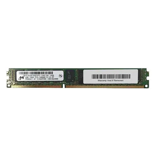 MT18JDF25672PZ-1G4F1DD Micron 2GB DDR3-1333MHz PC3-10600 ECC Registered VLP RDIMM CL9 1Rx4 1.5V 240-Pin Memory Module