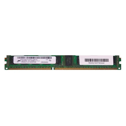 MT18JDF51272PDZ-1G6K1FE Micron 4GB DDR3-1600MHz PC3-12800 ECC Registered VLP RDIMM CL11 2Rx8 1.5V 240-Pin Memory Module