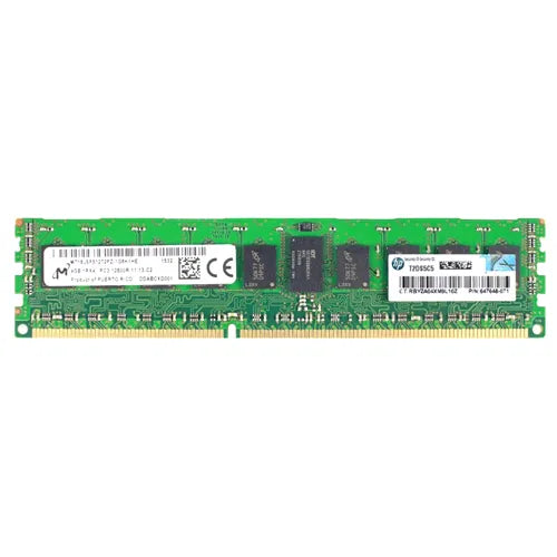 MT18JSF51272PZ-1G6 Micron 4GB DDR3-1600MHz PC3-12800 ECC Registered RDIMM CL11 1Rx4 1.5V 240-Pin Memory Module