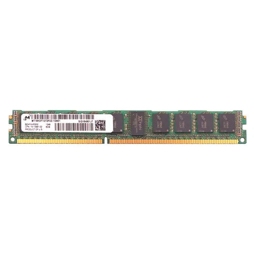 MT18KDF1G72PDZ-1G6E1 Micron 8GB DDR3-1600MHz PC3-12800 ECC Registered VLP RDIMM CL11 2Rx8 1.35V 240-Pin Memory Module