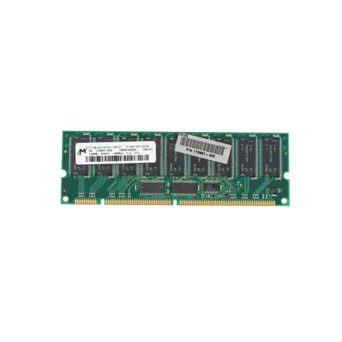 MT18LSDT1672G-10EC2 - Micron 128MB 100MHz PC100 ECC Registered CL2 168-Pin DIMM Memory Module