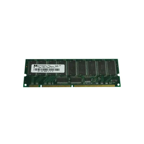 MT18LSDT1672G-133C2 - Micron 128MB 133MHz PC133 ECC Registered CL3 168-Pin RDIMM 3.3V Rank Memory Module