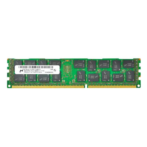 MT36JSF1G72PZ-1G6M1FF Micron 8GB DDR3-1600MHz PC3-12800 ECC Registered RDIMM CL11 2Rx4 1.5V 240-Pin Memory Module