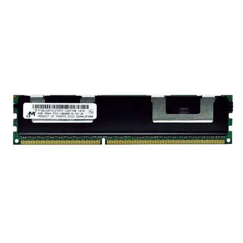 MT36JSF51272PZ-1G4F1AB Micron 4GB DDR3-1333MHz PC3-10600 ECC Registered RDIMM CL9 2Rx4 1.5V 240-Pin Memory Module