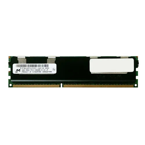 MT36JSZF51272PZ-1G4F1DD Micron 4GB DDR3-1333MHz PC3-10600 ECC Registered RDIMM CL9 2Rx4 1.5V 240-Pin Memory Module