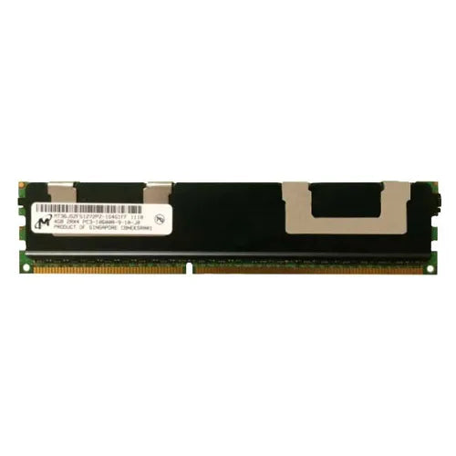 MT36JSZF51272PZ-1G4G1FF Micron 4GB DDR3-1333MHz PC3-10600 ECC Registered RDIMM CL9 2Rx4 1.5V 240-Pin Memory Module