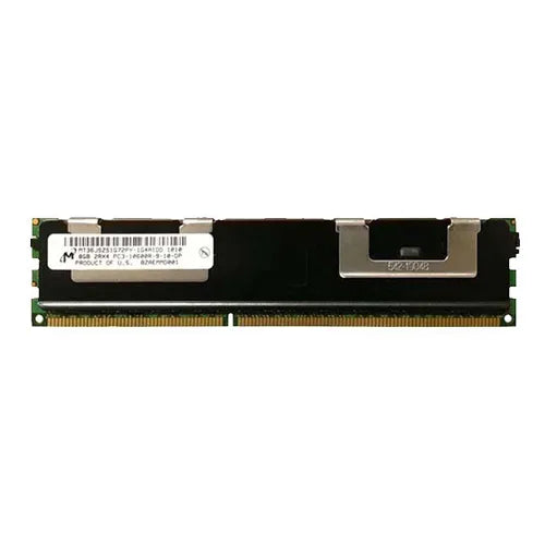MT36JSZS1G72PY-1G4A1DD Micron 8GB DDR3-1333MHz PC3-10600 ECC Registered RDIMM CL9 2Rx4 1.5V 240-Pin Memory Module