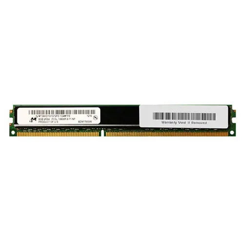 MT36KDYS1G72PZ-1G4M1FE Micron 8GB DDR3-1333MHz PC3-10600 ECC Registered VLP RDIMM CL9 2Rx4 1.35V 240-Pin Memory Module