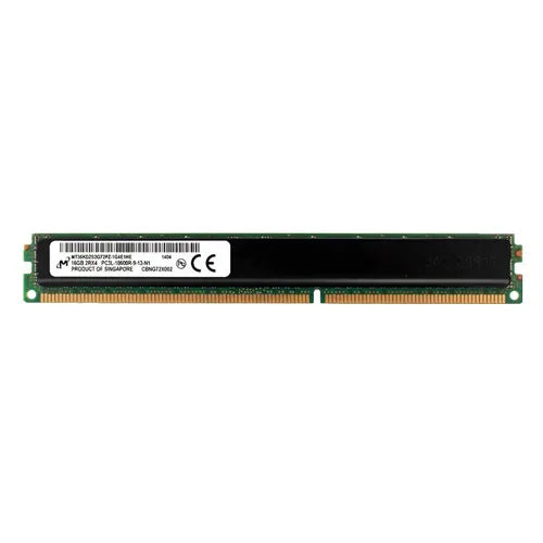 MT36KDZS2G72PZ-1G4E1HE Micron 16GB DDR3-1333MHz PC3-10600 ECC Registered VLP RDIMM CL9 2Rx4 1.35V 240-Pin Memory Module