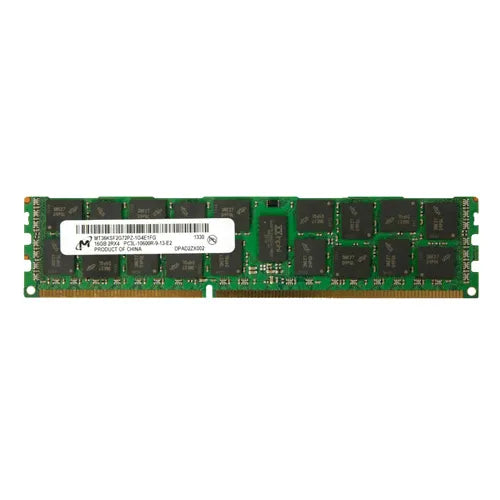 MT36KSF2G72PZ-1G4E1FG Micron 16GB DDR3-1333MHz PC3-10600 ECC Registered RDIMM CL9 2Rx4 1.35V 240-Pin Memory Module
