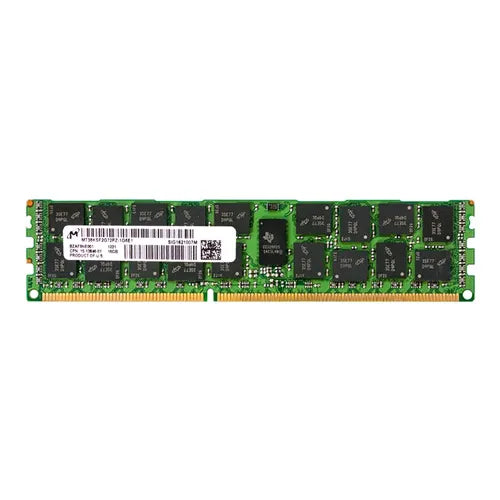 MT36KSF2G72PZ-1G6E1 Micron 16GB DDR3-1600MHz PC3-12800 ECC Registered RDIMM CL11 2Rx4 1.35V 240-Pin Memory Module