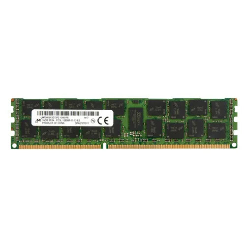MT36KSF2G72PZ-1G6E1FE Micron 16GB DDR3-1600MHz PC3-12800 ECC Registered RDIMM CL11 2Rx4 1.35V 240-Pin Memory Module