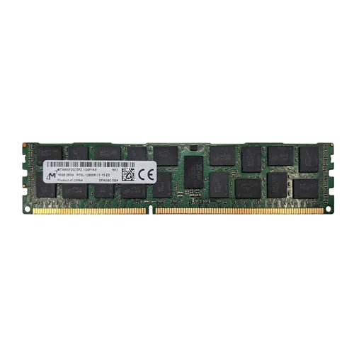 MT36KSF2G72PZ-1G6P1KE Micron 16GB DDR3-1600MHz PC3-12800 ECC Registered RDIMM CL11 2Rx4 1.35V 240-Pin Memory Module