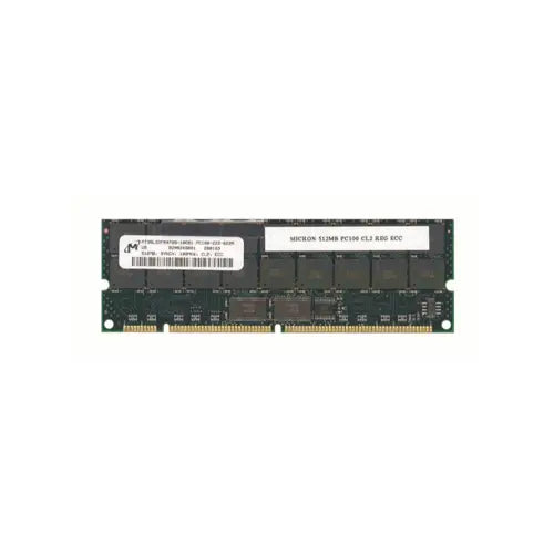 MT36LSDF6472G-10EB1 - Micron 512MB 100MHz PC100 ECC Registered CL2 168-Pin DIMM Memory Module