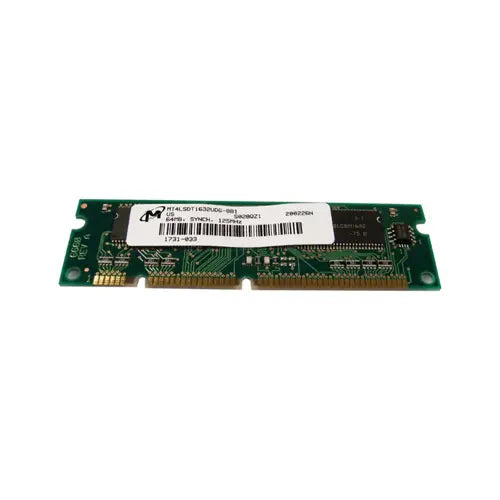 MT4LSDT1632UDG-8B1 - Micron 64MB 125MHz non-ECC Unbuffered CL3 100-Pin DIMM Single Rank Memory Module