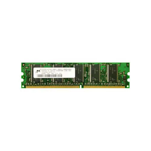 MT5VDDT3272AY-40BF1 - Micron 256MB DDR-400MHz PC3200 ECC Unbuffered CL3 184-Pin DIMM Memory Module
