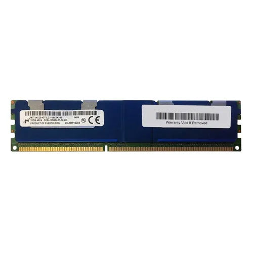 MT72KSZS4G72LZ-1G6E2A7BE Micron 32GB DDR3-1600MHz PC3-12800 ECC Registered LRDIMM CL11 4Rx4 1.35V 240-Pin Memory Module