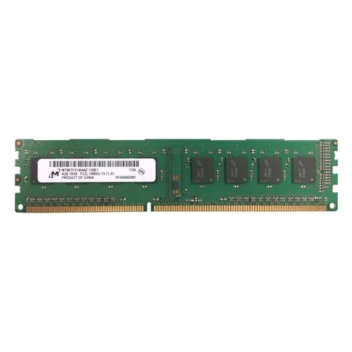 MT8KTF51264AZ-1G9E1 Micron 4GB DDR3-1866MHz PC3-14900 Non-ECC Unbuffered UDIMM CL13 1Rx8 1.35V 240-Pin Memory Module