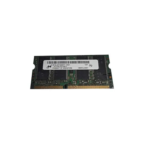 MT8LSDT3264HY-133G1 - Micron 256MB 133MHz PC133 non-ECC Unbuffered CL3 144-Pin SoDimm Dual Rank Memory Module