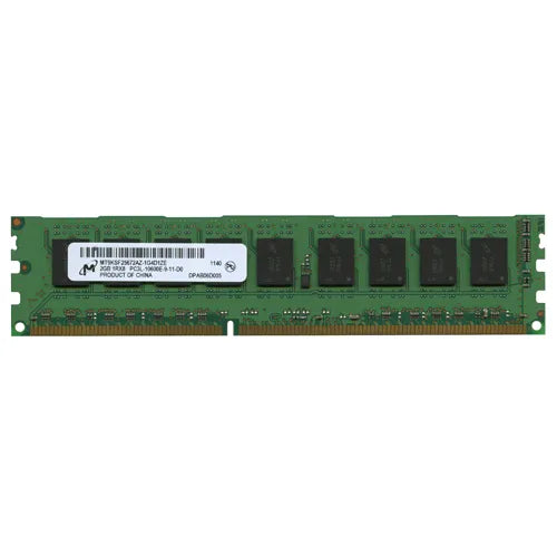 MT9KSF25672AZ-1G4D1ZE Micron 2GB DDR3-1333MHz PC3-10600 ECC Unbuffered UDIMM CL9 1Rx8 1.35V 240-Pin Memory Module