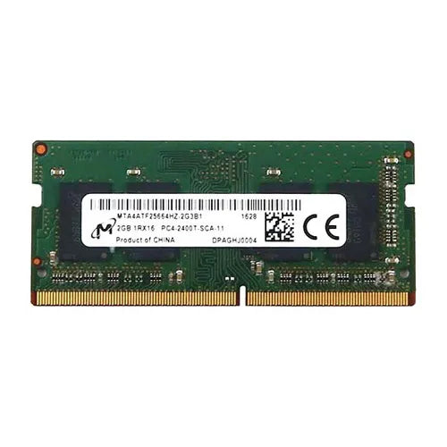 MTA4ATF25664HZ-2G3B1 Micron 2GB DDR4-2400MHz PC4-19200 Non-ECC Unbuffered SODIMM CL17 1Rx16 1.2V 260-Pin Memory Module