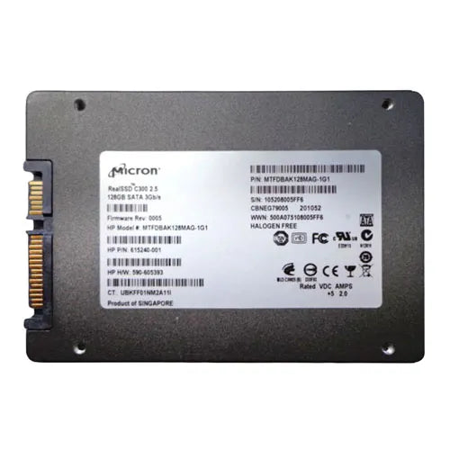 MTFDBAK128MAG Micron RealSSD C300 128GB Multi-Level Cell SATA 3Gb/s 2.5-Inch Solid State Drive