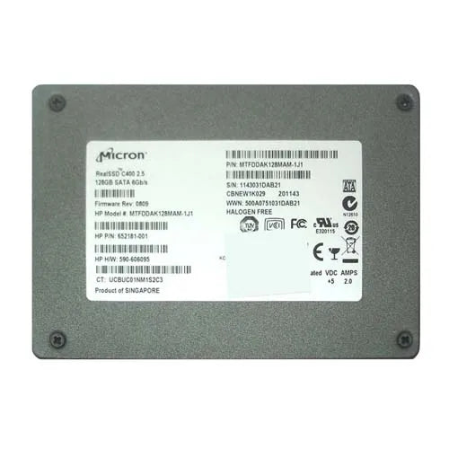 MTFDDAK128MAM-1J1 Micron RealSSD C400 128GB Multi-Level Cell SATA 6Gb/s 2.5-Inch Solid State Drive