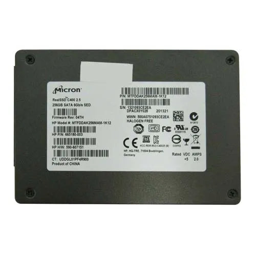 MTFDDAK256MAM-1K12 Micron RealSSD C400 256GB Multi-Level Cell SATA 6Gb/s 2.5-Inch Solid State Drive