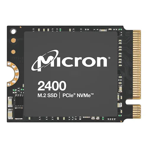 MTFDKBA512QFM-1BD1AABYYR Micron 2400 512GB QLC PCIe NVMe 4.0 x4 M.2 2230 Solid State Drive