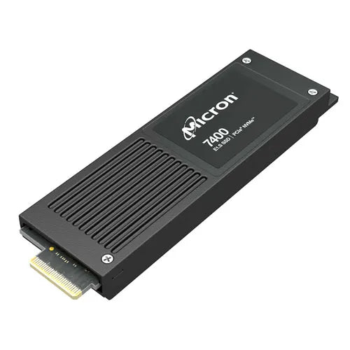 MTFDKBZ960TDZ-1AZ15ABYY Micron 7400 PRO Series 960GB Triple-Level Cell PCI Express NVMe 4.0 x4 3D NAND (TCG OPAL Encryption) E1.S Solid State Drive