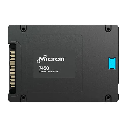 MTFDKCB1T6TFS-1BC1ZABYYR Micron 7450 Max 1.6TB TLC PCIe NVMe 4.0 U.3 2.5-Inch Solid State Drive