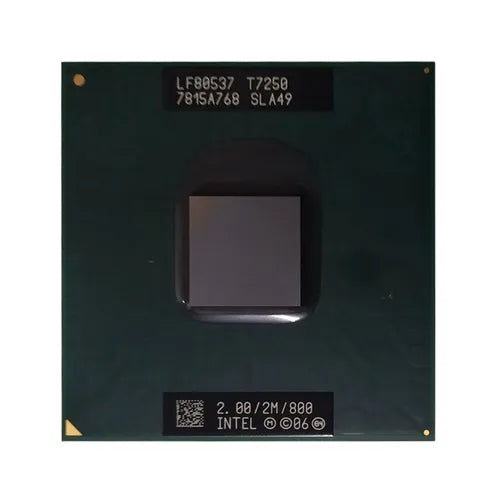 MU697 Dell 2.00GHz 800MHz FSB 2MB L2 Cache Socket PGA478 Intel Core 2 Duo T7250 Dual-Core Processor