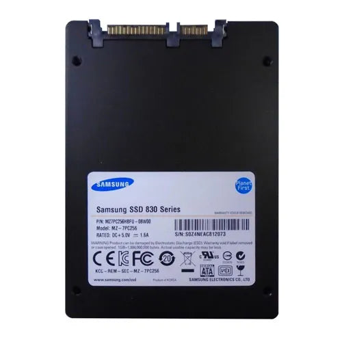 MZ-7PC256 Samsung 830 Series 256GB Multi-Level Cell SATA 6Gb/s 2.5-Inch Solid State Drive