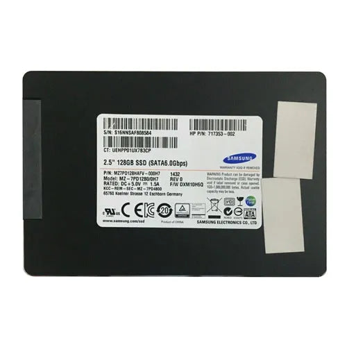 MZ-7PD1280 Samsung SM841n Series 128GB Multi-Level Cell SATA 6Gb/s 2.5-Inch Solid State Drive