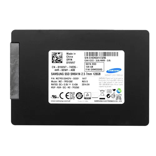 MZ-7PD128E Samsung SM841n Series 128GB Multi-Level Cell SATA 6Gb/s 2.5-Inch Solid State Drive