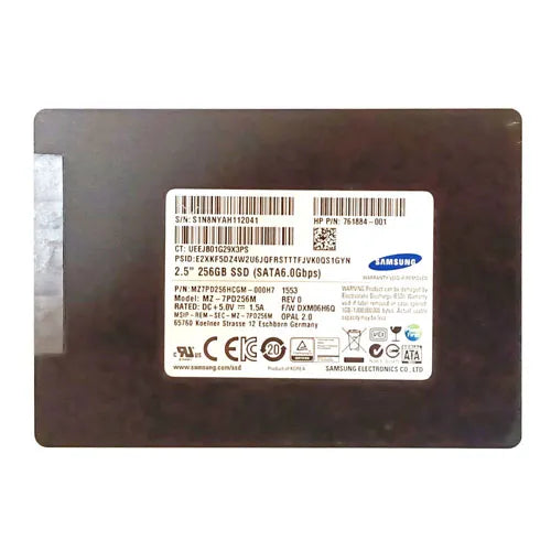 MZ-7PD256M Samsung SM841 Series 256GB Multi-Level Cell SATA 6Gb/s 2.5-Inch Solid State Drive