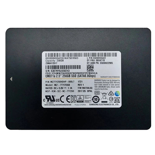 MZ-7TY2560 Samsung CM871a 256GB Triple-Level-Cell SATA 6Gb/s 2.5-Inch Solid State Drive