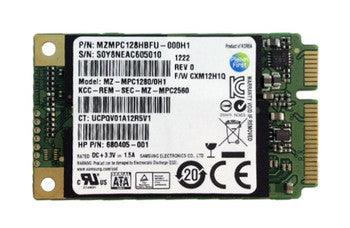 Samsung - MZ-MPC1280D - PM830 Series 128GB MLC SATA 6Gbps mSATA Internal Solid State Drive (SSD)