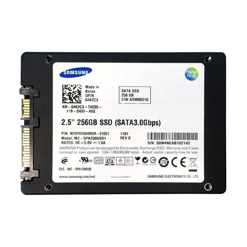 MZ5PA256HMDR Samsung 470 Series 256GB Multi-Level Cell SATA 3Gb/s 2.5 -Inch Solid State Drive