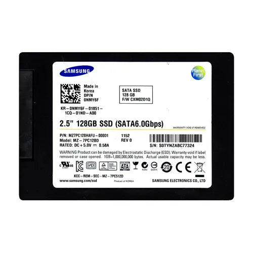 MZ7PC128HAFU-000D1 Samsung 830 Series 128GB Multi-Level Cell SATA 6Gb/s 2.5-Inch Solid State Drive