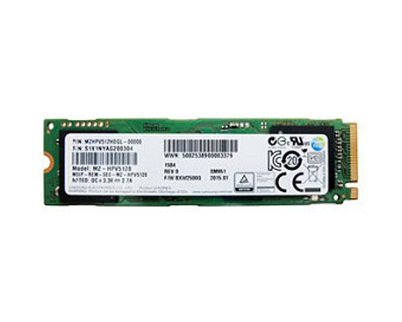 MZVPV128HDGM-00000 - Samsung 128GB M.2 2280 MLC  PCIe NVMe SSD