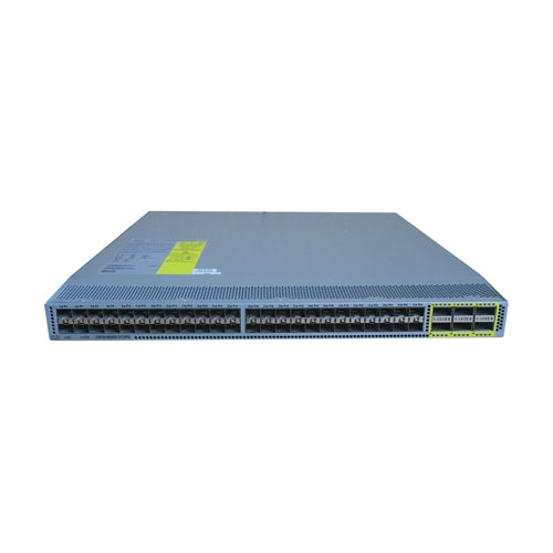 N3K-C3172-FA-L3 Cisco Nexus 3000 Series C3172 48 x SFP+ Ports 10GBase-T + 6 x QSFP+ Ports Layer 3 Managed Rack-mountable Gigabit Ethernet Network Switch
