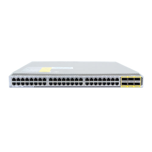 N3K-C3172TQ-32T-RF Cisco Nexus 3000 Series C3172 48 x SFP+ Ports 10GBase-T + 6 x QSFP+ Ports Layer 3 Managed Rack-mountable Gigabit Ethernet Network Switch