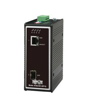Tripp Lite - N785-I01-SFP-D - Media Converter - 1 x Network (RJ-45) - Multi-mode Single-mode - Gigabit Ethernet - 10/100/1000Base-T 100/1000Base-X - 1 x Expansion Slots - SFP (mini-GBIC) -
