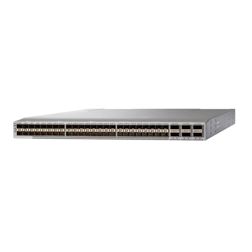 N9K-C93180YCFX3-RF Cisco Nexus 9300 Series 93180YC 48 x Ports 25GBase-T + 6 x QSFP28 Ports Layer 3 Managed 1U Rack-mountable Gigabit Ethernet Network Switch